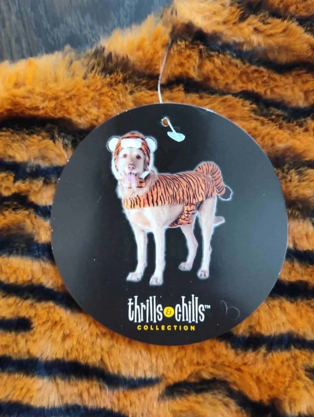 Tiger Plush Costume For Doggos